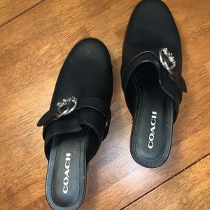 Coach Freya Clogs size 9 Never worn